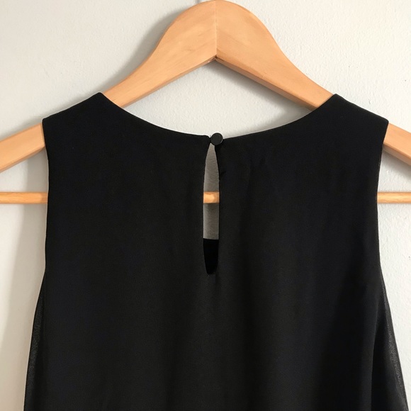 NWT Vince Camuto Chiffon Overlay Maxi Dress - Picture 5 of 7